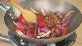 Recipe for Peruvian Lomo saltado [upl. by Incrocci]