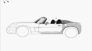 Speed Painting 2007 Saturn Sky Roadster [upl. by Llenna735]