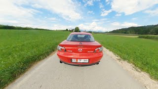 Mazda RX8 Bridgeport ThirdPerson View  GoPro Max [upl. by Quintessa]