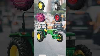 John Deere Tractor youtubeshortsyoutube mahindra thar  Thar loves like comment and Subscribe [upl. by Maryly648]