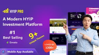 Best Investment Platform HYIP Website amp Mobile app  HYIP Pro  Bug Finder  MLM Investment [upl. by Cirilo893]