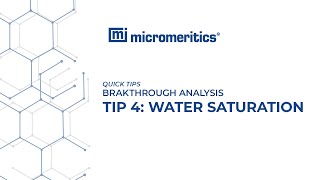 Quick Tips  Breakthrough Analysis  Water Saturation [upl. by Inoek]