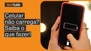 Celular não carrega o que fazer para corrigir o problema [upl. by Lyrehs62]