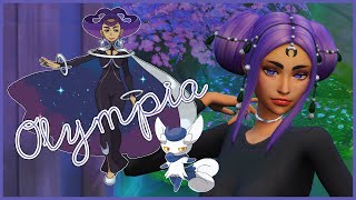 The Sims 4  Create A Sim  Gym Leader Olympia Pokemon [upl. by Dnarb]