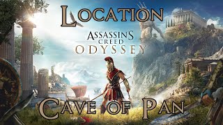 Assassins Creed Odyssey Cave of Pan Argolis Location 100 Completion [upl. by Nayar]