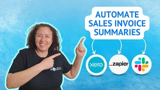 How to automate sending a daily summary of all paid Xero invoices  Zapier Tutorial [upl. by Artinad317]