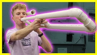 I made a PVC trombone and it TOTALLY BLOWS [upl. by Ress]