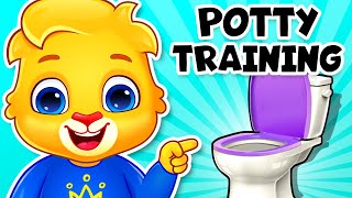 Potty Training For Kids  Potty Training Songs Toddlers  Baby Toilet Training Sitting On Potty [upl. by Einahpit]