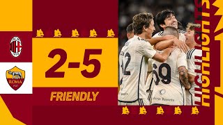 🤚 VINCIAMO A PERTH MILAN 25 ROMA  AMICHEVOLE  HIGHLIGHTS [upl. by Osmund]