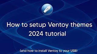 How to install and customize Ventoy  Updated method [upl. by Orips181]