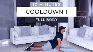 Cooldown amp Stretch  10 Minutes  Full Body [upl. by Ruamaj]