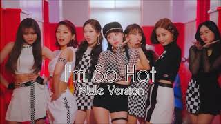 MOMOLAND  I’m So Hot Male Version [upl. by Einnel]