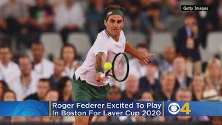 Roger Federer Excited To Play In Boston For Laver Cup 2020 [upl. by Lokim115]