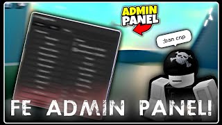 NEW  FE Admin Panel GUI Script  OP Ragdoll Engine Destroyer  Roblox Scripts 2024 [upl. by Ainattirb]