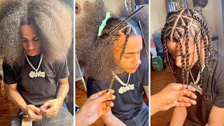 14 Locs amp Braids Styles For Men  By Emmaculate Hands [upl. by Harihat]