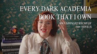 Hard Launching Dark Academia Season With 50 Campus Novels  Fantasy Thrillers Classics LitFic [upl. by Einor]