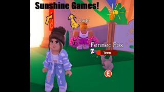 THE SUNSHINE GAMES OF 2024 ARE HERE IN ADOPT ME [upl. by Benetta]