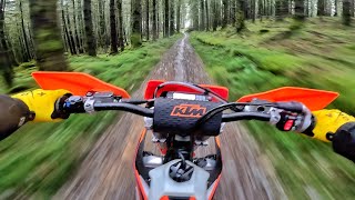 KTM EXC 150 OFF ROAD TEST [upl. by Makell]