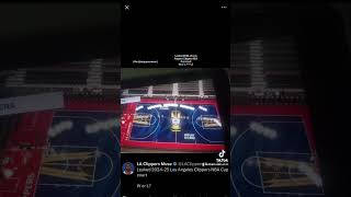 Via laclippersmuse  Leaked 202425 Los Angeles Clippers NBA Cup courtW or L💙❤️🙏 [upl. by Jessie]