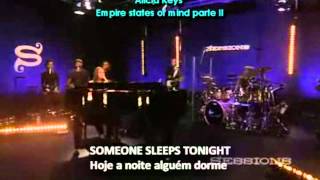 Alicia Keys  Empire states od mind Legendado INGPORT [upl. by Celle]