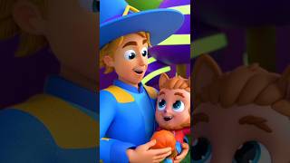 Scary Boo Waah Halloween Song shorts monsters preschool cartoonvideo [upl. by Eenad997]