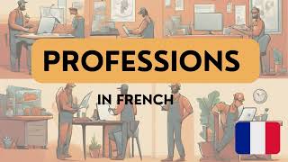 Professions in French learnwithgoodvibes [upl. by Okihcas]