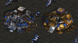 Starcraft Remastered Graphics Comparison Classic VS Remastered [upl. by Folger]