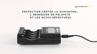 Chargeur daccus Ansmann Powerline 4 Pro [upl. by Nilhtac]