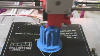 3D Printer Timelapse Using Logitech Cam C170 [upl. by Wileen676]