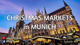 🇩🇪 Christmas Markets in Munich Germany [upl. by Leirea]