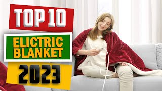 10 Best Electric Blankets 2023  Top 10 Electric Blankets Picks [upl. by Polard]