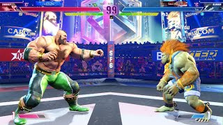 Blanka vs Zangief Street Fighter 620241025214720 [upl. by Molli]