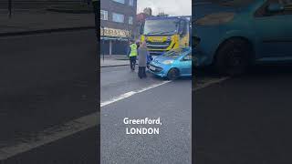 LONDON  WrongTurn ⛔️by car 🚙 at Greenford Broadway [upl. by Nosremaj]