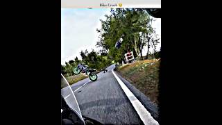 Bike Crash 🥺💔 Accidentrider motovlog ninja accidenthouse trending youtube shortsfeed new [upl. by Avla359]