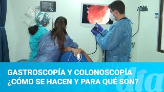 Gastroscopía y colonoscopía ¿cómo se hacen y para qué son [upl. by Nagaer]