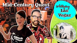 Las Vegas Nevada Antique Alley Mall MidCentury Antique Quest Hunt Search MCM [upl. by Bibbie773]