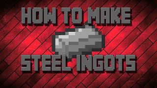 How To Make Steel Ingots Modded Minecraft Mekanism Minecraft Tutorials [upl. by Chet]