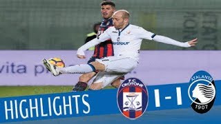 Crotone  Atalanta 11  Highlights  Giornata 24  Serie A TIM 201718 [upl. by Ziladnerb917]