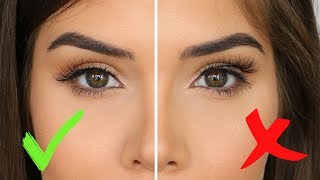 HOW TO APPLY FALSE EYELASHES  Katerina Williams [upl. by Jabin]