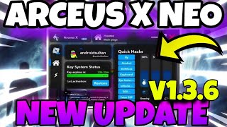 ROBLOX ARCEUS X NEO 136 🧊 Arceus X Neo New Update  Arceus X Atualizado  Fluxus Executor amp Delta [upl. by Stedman652]