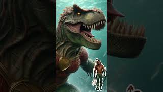 Dinosaurs style aquamansuperhéroes justiceleague aquaman dinosaurs [upl. by Anihtyc]