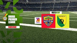 GHANA PREMIER LEAGUE HEARTS OF OAK VS GOLDSTARS LIVE COMMENTARY [upl. by Hurless]