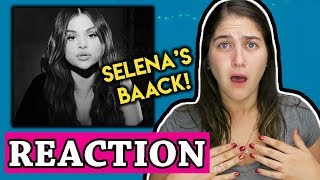 Selena Gomez  Lose You To Love Me  REACTION [upl. by Livvi179]