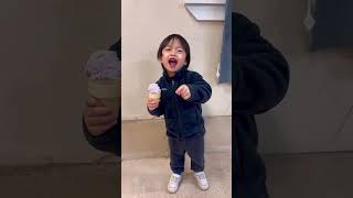 Little bro laughs at sister 🤣👶🏻❤️👧🏻✅🌈🚀🍦 [upl. by O'Shee]