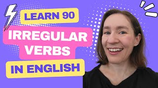 Irregular Verbs in English Learn English Verbs [upl. by Hoffert]