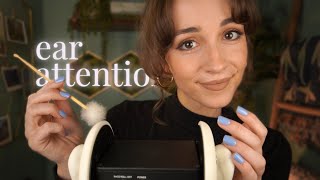 ASMR  Ear Attention amp Cleaning for Sleep 💤  ear to ear whispers [upl. by Cynthie]