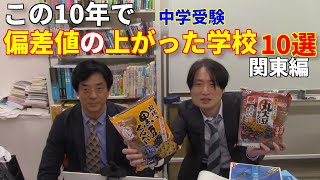 この10年で偏差値の上がった学校10選関東編【中学受験】 [upl. by Arikat]