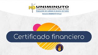 Cómo realizar la solicitud de un certificado financiero [upl. by Annamaria112]