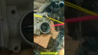 car throttle body cleaningtechnicalasif youtubeshortsytshorts shortvideo trending xpert Garage [upl. by Buschi]