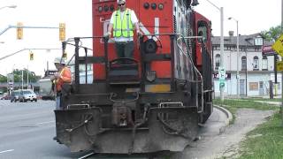 CN 580 Street Running Brantford Ontario [upl. by Jethro]